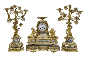 Fireplace set France of the NINETEENTH century Fireplace set France of the NINETEENTH century