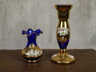 Paire de vases décoratifs vintage Paire de vases décoratifs vintage