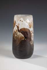 Rare Vase avec condor des andes Rare Vase avec condor des andes