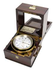 Marine-Chronometer. Bezeichnung Th.LEROY No.626., Frankreich, um 1900 Marine-Chronometer. Bezeichnung Th.LEROY No.626., Frankreich, um 1900
