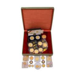 Gold solder system. 388,3 g, consisting of: Gold solder system. 388,3 g, consisting of: