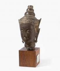 Gekrönter Buddhakopf Gekrönter Buddhakopf