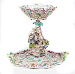 Meissen, Princely Table Centerpiece Meissen, Princely Table Centerpiece
