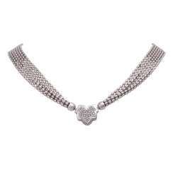 Necklace 7 rows with removable buckle Necklace 7 rows with removable buckle