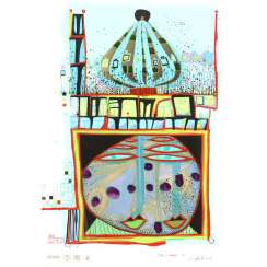 HUNDERTWASSER, FRIEDENSREICH (1928-2000), HUNDERTWASSER, FRIEDENSREICH (1928-2000),