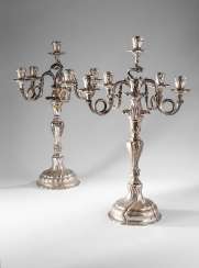 Pair of magnificent candelabra, Pair of magnificent candelabra,