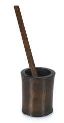 Brush, Cup, and paper weight Brush, Cup, and paper weight