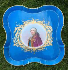 Sevr.Porcelain tray Sevr.Porcelain tray