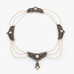 Necklace with seed pearls Necklace with seed pearls
