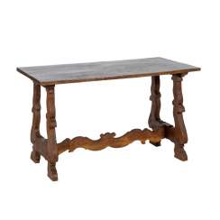 SMALL BAROQUE TABLE, Italy, 18. Century, SMALL BAROQUE TABLE, Italy, 18. Century,
