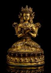 Fire-gilt Bronze of the Vajardhara Fire-gilt Bronze of the Vajardhara