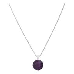 Pendant with a round Amethyst approx. 30 ct, Pendant with a round Amethyst approx. 30 ct,