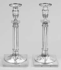 Pair of rare Empire candelabra Pair of rare Empire candelabra