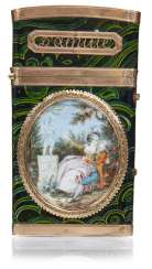 Toiletry travel bag with miniature paintings Toiletry travel bag with miniature paintings