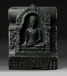 Phylitt frieze with representation of Akshobhya Phylitt frieze with representation of Akshobhya