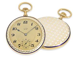 Pocket watch: unique Gold/enamel-Frackuhr, G. Süssmuth Cairo, the court jeweller of Abbas Hilmi Pasha, the last Khedive (Viceroy) of the nominally Ottoman province of Egypt from 1892 to 1914 Pocket watch: unique Gold/enamel-Frackuhr, G. Süssmuth Cairo, the court jeweller of Abbas Hilmi Pasha, the last Khedive (Viceroy) of the nominally Ottoman province of Egypt from 1892 to 1914