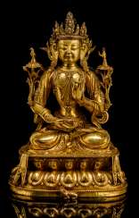 Fine fire-gilded Bronze of Avalokitesvara Fine fire-gilded Bronze of Avalokitesvara