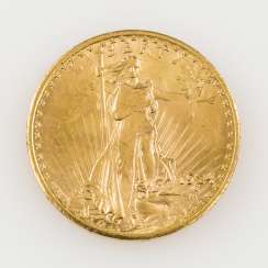 USA /GOLD - 20 Dollars 1924, Liberty Statue, USA /GOLD - 20 Dollars 1924, Liberty Statue,