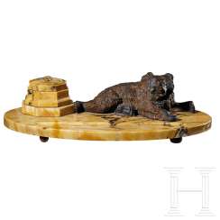 Grand Duchess Olga Nikolaevna Romanova, Queen Olga of Württemberg - marble desk set, around 1900 Grand Duchess Olga Nikolaevna Romanova, Queen Olga of Württemberg - marble desk set, around 1900
