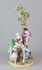 Meissen large group of figures around 1850 Meissen large group of figures around 1850