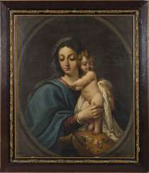 Old Masters 17./18. Century: Mary with child Old Masters 17./18. Century: Mary with child