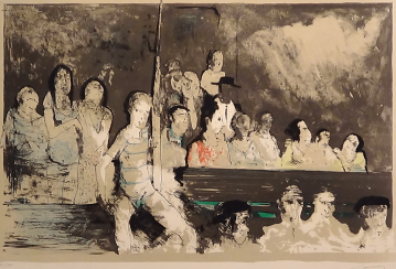 Jean Jansem - Original lithography Jean Jansem - Original lithography