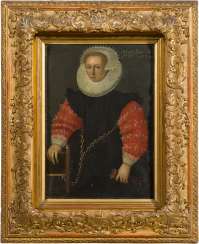 Frans Pourbus II - Портрет молодой дамы, датированный 1592 Frans Pourbus II - Портрет молодой дамы, датированный 1592