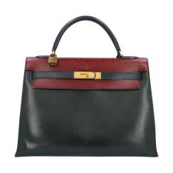 HERMÈS VINTAGE handbag "KELLY BAG 32", collection 1982. HERMÈS VINTAGE handbag "KELLY BAG 32", collection 1982.