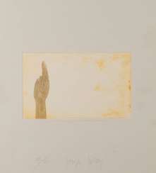 JOSEPH BEUYS, 1921 Krefeld - 1986 Düsseldorf. Oath hand (1980) JOSEPH BEUYS, 1921 Krefeld - 1986 Düsseldorf. Oath hand (1980)
