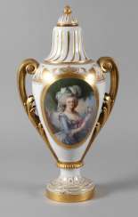 Rudolstadt large amphora vase Rudolstadt large amphora vase