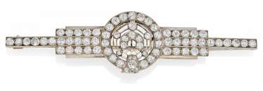 Diamant-Brosche. Diamant-Brosche.