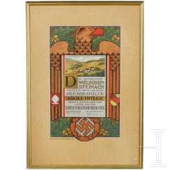 Adolf Hitler - to "honorary citizenship" Adolf Hitler - to "honorary citizenship"