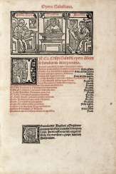 SALLUSTIO, Gaio Crispo (86-34 A.C.) - Opera Salustiana. Lyon: Stephano Gueynard, 1506. SALLUSTIO, Gaio Crispo (86-34 A.C.) - Opera Salustiana. Lyon: Stephano Gueynard, 1506.
