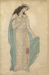 Isolde, Costume Design for R. Wagner’s Opera “Tristan and Isolde” Isolde, Costume Design for R. Wagner’s Opera “Tristan and Isolde”
