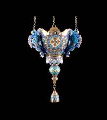 CLOISONNÉ-EMAIL-IKONEN-LAMPADA Russia CLOISONNÉ-EMAIL-IKONEN-LAMPADA Russia