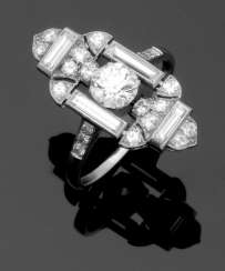 Art Déco-Diamantring Art Déco-Diamantring