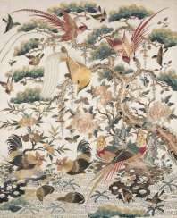 1 Pair Of Silk Embroideries 1 Pair Of Silk Embroideries