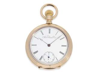 Pocket watch: IWC rarity, large, early caliber Jones No. 24527, CA. 1874 Pocket watch: IWC rarity, large, early caliber Jones No. 24527, CA. 1874