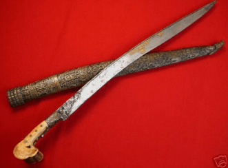 The scimitar of the Ottoman Empire in the NINETEENTH The scimitar of the Ottoman Empire in the NINETEENTH