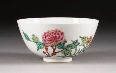 BOWL WITH PEONIES China BOWL WITH PEONIES China