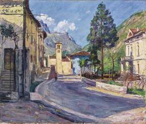 Mountain village (in South Tyrol?) Mountain village (in South Tyrol?)
