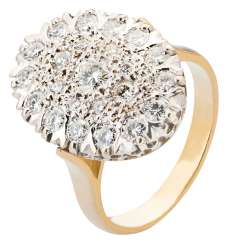 Art Deco Brillantring Art Deco Brillantring