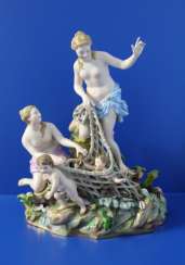 Triton fishing (Capture of Triton), Meissen (Meissen) Triton fishing (Capture of Triton), Meissen (Meissen)