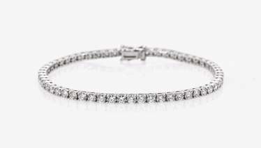 Rivièrearmband with brilliant Rivièrearmband with brilliant