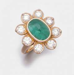 A Representative Of The Native Emerald Diamond Ring A Representative Of The Native Emerald Diamond Ring