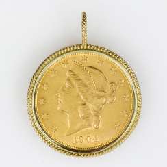 USA/Gold - 20 Dollars 1904, Liberty Head, ss. USA/Gold - 20 Dollars 1904, Liberty Head, ss.