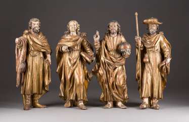 Four figures of saints Four figures of saints