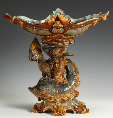 Vase. 19th century Majolica Vase. 19th century Majolica