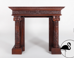 Finish the fireplace of the XX century Finish the fireplace of the XX century