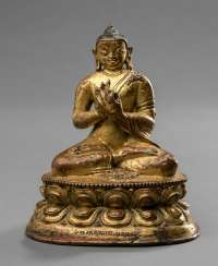 Feuervergoldete Bronze des Buddha Shakyamuni Feuervergoldete Bronze des Buddha Shakyamuni